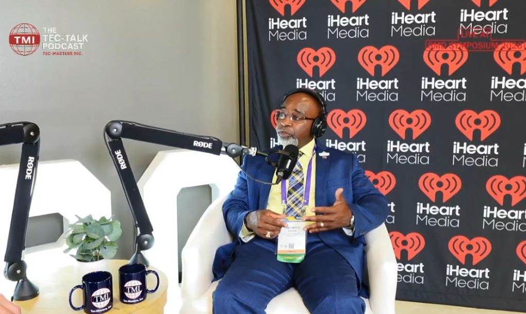 Finis Dodson interviewed on the Tec-Talks iHeart podcast at the SMD Symposium